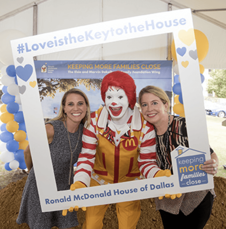 Arch Fellow team at a Ronald McDonald House Charities event in Dallas